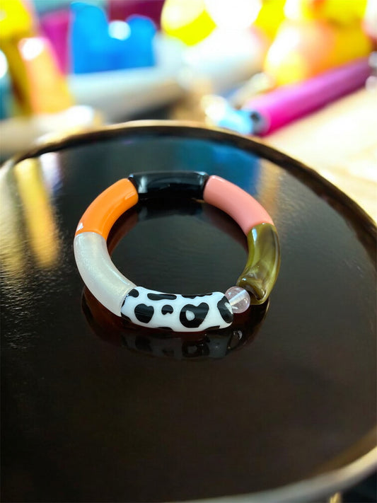 Bracelet perle multicolore