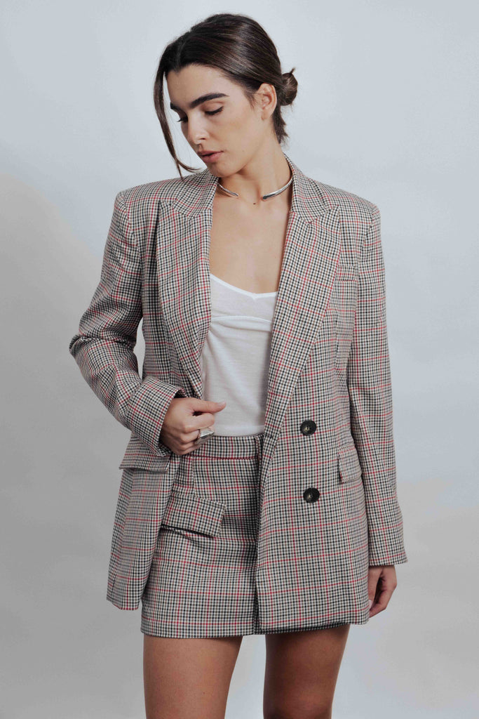 Ensemble Paoli Blazer et jupe short